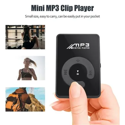 New Portable Mini Clip MP3 Player Music Media Support Micro TF Card Fashion Hifi MP3 for Outdoor