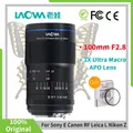 Venus Optics Laowa 100mm f2.8 Full-Frame CA-Dreamer Macro 2X obiettivo Ultra Macro APO per fotocamere Sony E Canon EF/RF Leica L Nikon Z