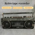 Transistor Stereo portatile AM/FM/SW Radio Muti-band lettore MP3 USB lettore registratore a cassetta con cassa altoparlante Bluetooth