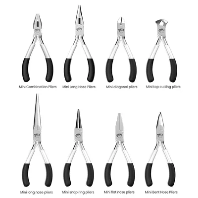 AIRAJ Mini Cutting Pliers Multi-Function Electrical Wire Cable Cutters Tools Stainless Steel Nipper Side Shear Snips Hand Tools