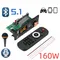 Bluetooth 5.1 scheda di decodifica MP3 2*80W 160W amplificatore lettore Audio 12V lettore MP3 fai da