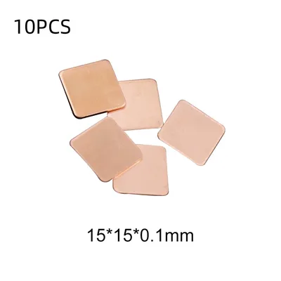 10 PCS CPU High-quality Heatsink 1.5*1.5**0.1/0.3/0.4/0.5/0.6/0.8MM Cooling Sink Thermal