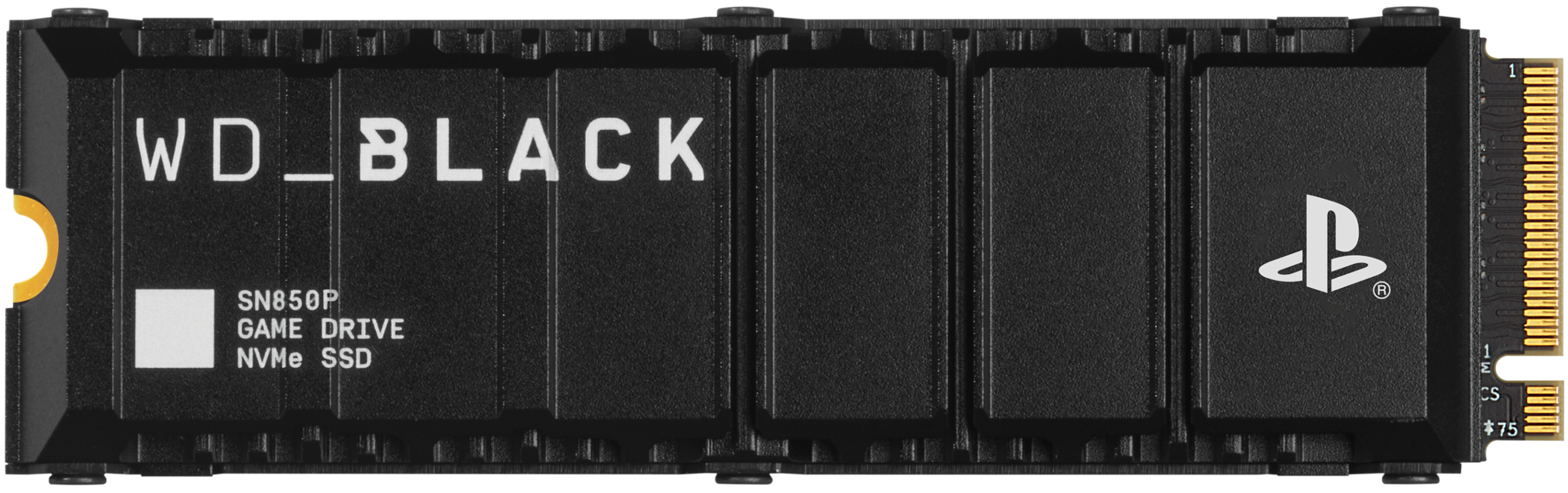 WD BLACK interne SSD "SN850P", schwarz, 2 TB, Festplatten, NVMe SSD, mit Heatsink Image
