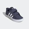 Klettschuh ADIDAS SPORTSWEAR "VS PACE 2.0 KIDS", Gr. 35, blau (shadow navy, cloud weiß, core schwarz), Synthetik, Textil, sportlich, Schuhe