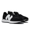 Sneaker NEW BALANCE "MS327", Gr. 45,5, schwarz, Textil, Synthetik, sportlich, Schuhe