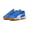 Trainingsschuh PUMA "Solarflash III Hallensportschuhe Jugendliche", Kinder, Gr. 33, blau (team royal weiß blau), Obermaterial: Textil, Synthetik; Futter: Textil; Innensohle: Textil; Laufsohle: Gummi, Schuhe