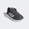Klettschuh ADIDAS SPORTSWEAR "TENSAUR RUN 3.0 KIDS", Gr. 25, grau (grau four, cloud weiß, core schwarz), Textil, Synthetik, sportlich, Schuhe, für Kinder