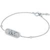 Armband MICHAEL KORS "Schmuck Geschenk Silber 925 ARMKETTE PAVÉ EMPIRE LINK, MKC1730CZ", silber (silberfarben, kristallweiß, kristallweiß), Armbänder, Damen, Silber 925 (Sterlingsilber), mit Zirkonia (synth.)