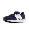 Sneaker NEW BALANCE "MS327", Gr. 45,5, blau (natural indigo), Textil, Synthetik, sportlich, Schuhe