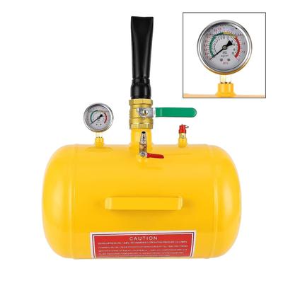 5 Gallon Air Tire Bead Seater with Pressure Gauge and Handle - 120PSI