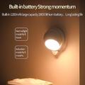 capteur de mouvement lumière led veilleuse usb rechargeable lampe de nuit pour armoires de cuisine garde-robe lampe escalier placard applique murale