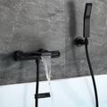robinet de baignoire - robinet de baignoire thermostatique finitions peintes contemporaines robinet en céramique autoportant mitigeurs de bain douche