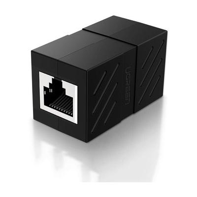 Netzwerkanschluss Ethernet RJ45 Netzwerkkabelanschluss 10 Gbit/s schwarz Image
