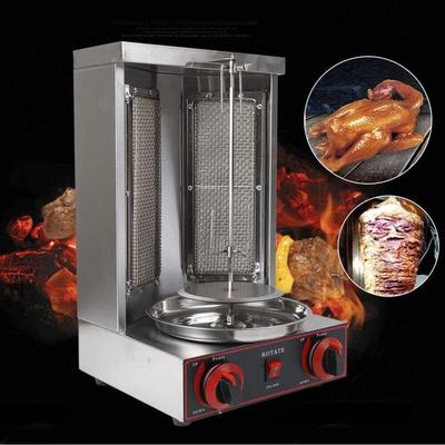 3000W Gas Doner Kebab Machine bbq Döner Edelstahl grill Grillmaschine Tischgrill Dönergrill