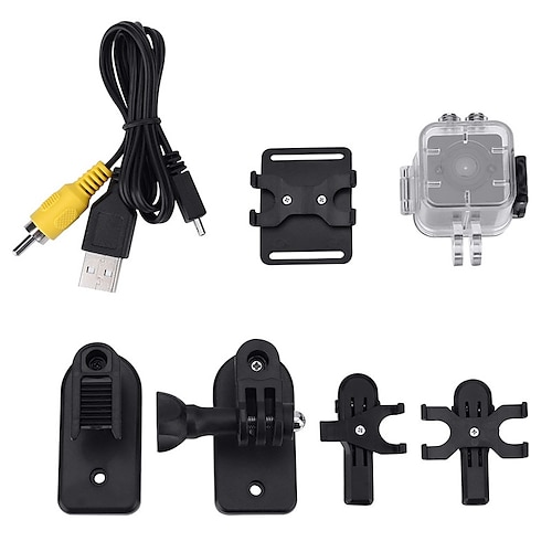 1080p HD tragbarer, wasserdichter Mini-Infrarot-Actionkamera-Camcorder für die Heimsicherheit und Outdoor-Sportaufzeichnung