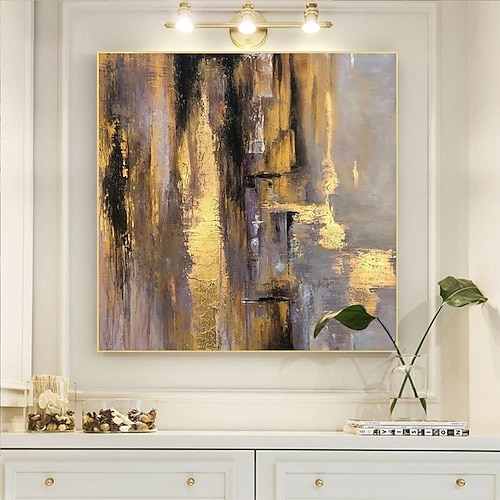 Ölgemälde handgefertigte Malerei handgemalte Wandkunst abstrakte Leinwandmalerei Heimdekoration Dekor keine Rahmenmalerei nur Image