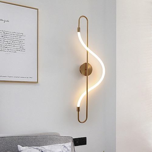 LED-Wandleuchte für den Innenbereich, kreatives Wohnzimmer, Schlafzimmer, Nachttisch, dekorative Lampe, Modell, Esszimmer, Wand-Hängelampe Image