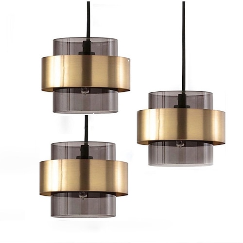 18 cm LED-Pendelleuchte einzelnes Design Metall im modernen Stil Zylinder lackierte Oberflächen im modernen nordischen Stil 220-240 V Image