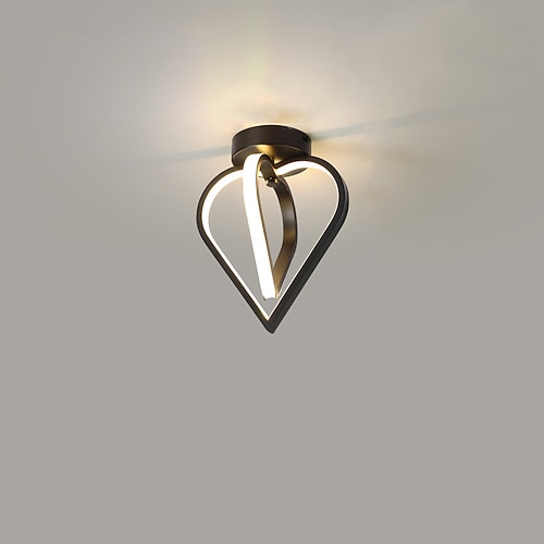 24 cm dimmbare Deckenleuchten Metall lackierte Oberflächen LED im nordischen Stil 220-240 V Image