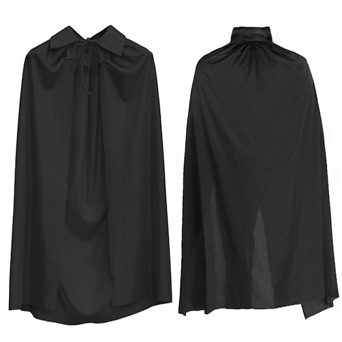 Vampir Dracula Karneval Cosplay Kostüm Umhang Maskerade Cosplay Kinder Erwachsene Herren Damen Jungen Halloween Karneval Maskerade Party / Abend Einfaches Karnevalskostüm Verkleiden Image