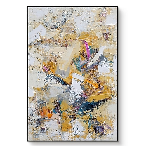 handgefertigtes handgemaltes Ölgemälde Wandkunst Textur abstrakte moderne Kunst Heimdekoration Dekor gerollte Leinwand kein Rahmen ungedehnt Image