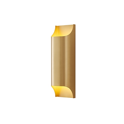 led wandleuchten kupfer gold auf und ab warmweißes licht 5w wandleuchten modern zeitgenössischen stil wohnzimmer schlafzimmer esszimmer metall wandleuchte Image