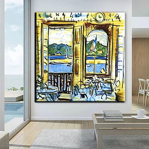 Handgefertigtes Ölgemälde, handgemaltes Ölgemälde, moderne abstrakte Malerei, Leinwand, nackte Dame, Gemälde, Heimdekoration, Dekor, gerollte Leinwand, kein Rahmen, ungedehnt Image