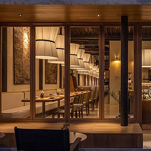 LED-Pendelleuchte 40 cm, 3 Lichtfarben, kreisförmiges/rundes Design, Kronleuchter aus Metall, industriell, zeitgenössisch, künstlerisch, LED-Pendelleuchten für Esszimmer, Bar, Hängeleuchten, Image