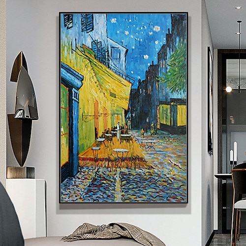 van gogh berühmtes ölgemälde auf leinwand wandkunst dekoration modernes abstraktes bild für wohnkultur gerolltes rahmenloses ungedehntes gemälde Image