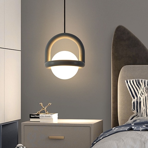 Ballon-Anhänger-LED-Pendelleuchte warmweiß 3000 K Insellicht für Wohnzimmer, Kücheninsel, Schlafzimmer Image