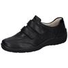 Klettschuh WALDLÄUFER "HESNA", Damen, Gr. 8 (42), schwarz, Nappaleder, Lackleder, sportlich, Schuhe, mit Klettverschlüsse, H-Weite
