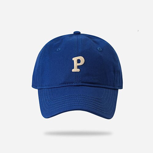 Per uomo Cappellino da baseball Cappello da sole Cappello da camionista Nero Rosa Cotone Con ricami Di tendenza Informale Strada Giornaliero Alfabetico Regolabile Crema solare Traspirante