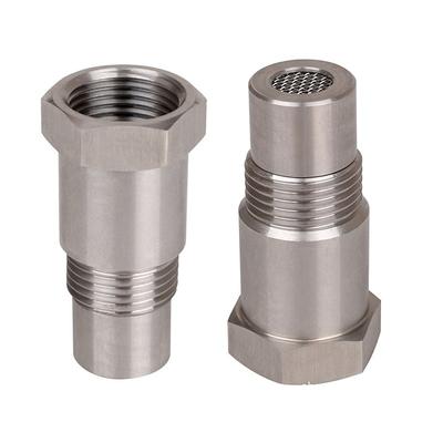 2pc M18x1.5 Oxygen Sensor Thread Adapter 304 Stainless Steel Universal Thread Adapter