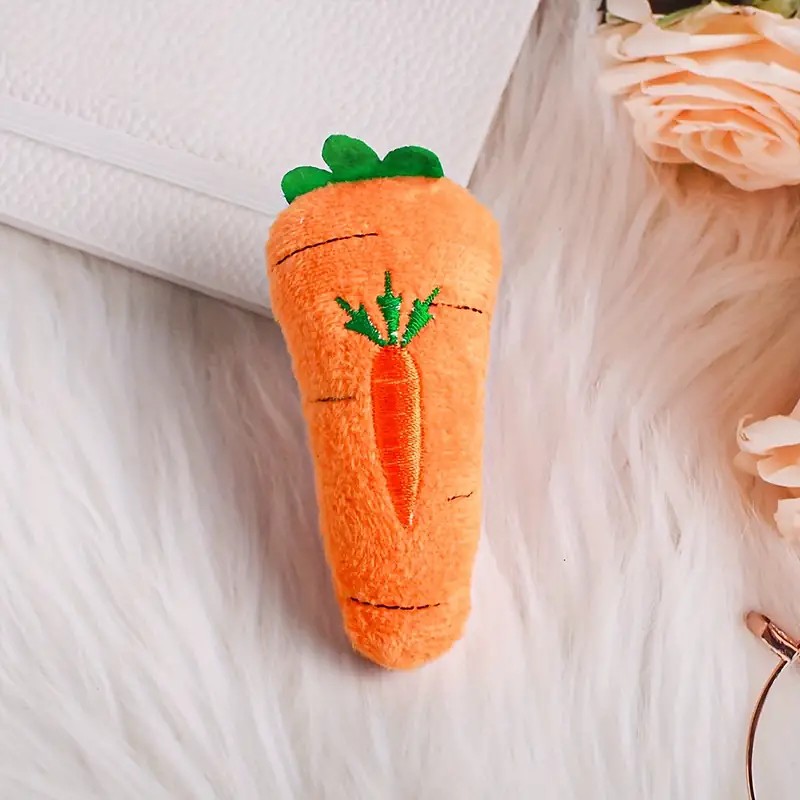1pc Cute Carrot Cat Plush Toy - Interactive IQ Training Toy forPuppy Cats! - lightinthebox.com