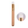 Woman Gilrs Wooden Handle Round Flower Face Nasal Pore Nose Cleaning Brush Deep Clean Brush Blackhead Remove Brush