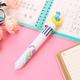 1pc Cute 10 Colors Transparent Shape Retractable Ball Pen Cute Animal Shuttle Pen Gift For Kids, Back to School Supplies