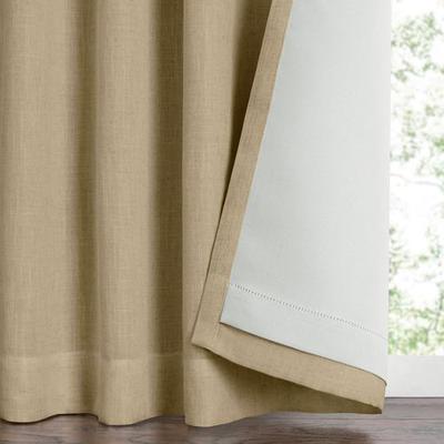 Medlin Curtain Panel, 52 x 84, Tan