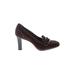 Nine & Co. by Nine West Heels: Burgundy Shoes - Women's Size 9 1/2