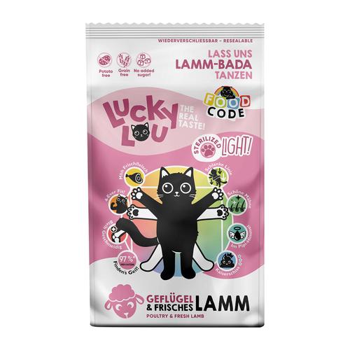 1.7kg Lucky Lou Light Geflügel & Lamm Katzenfutter trocken