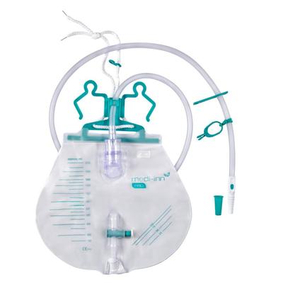 Medi-Inn PRO Urinbeutel closed System, 120 cm, 2000 ml, steril verpackt 1 St Image