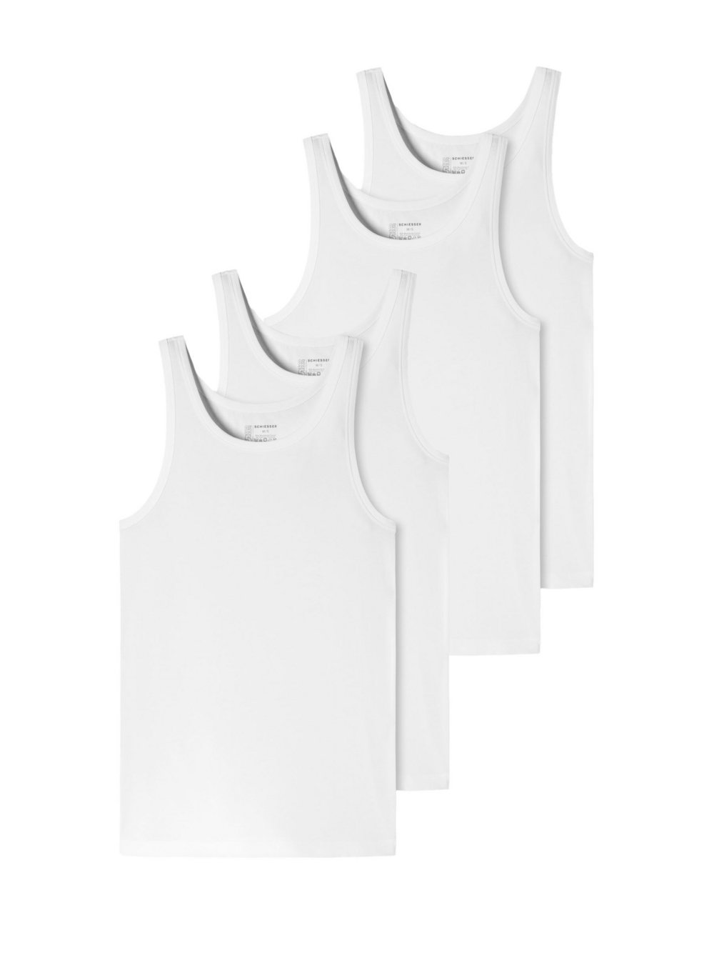 Schiesser Unterhemd Herren weiß, XXL Image