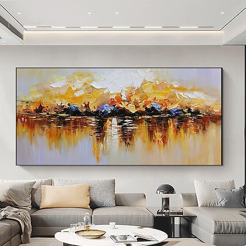 3D minimalistisches abstraktes Gemälde handgemalte Kunst dicke strukturierte abstrakte Malerei handgemalte Kunst moderne Malerei für Wohnzimmer Schlafzimmer Wanddekoration Modekunst Malerei Image