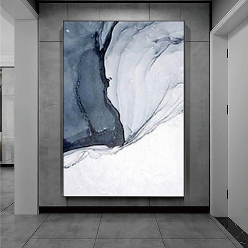 abstraktes Ölgemälde handgemachtes abstraktes Ölgemälde auf Leinwand handgemaltes modernes Ölgemälde handgemaltes großes Ölgemälde Wandkunst für die Inneneinrichtung Image