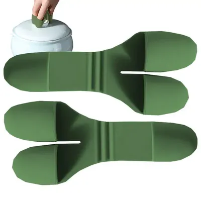 Kitchen Gloves for Oven Silicone Mini Pinch Mitts Kitchen Oven Mitts Heat Resistant Finger Protector Pot Holder Small Kitchen