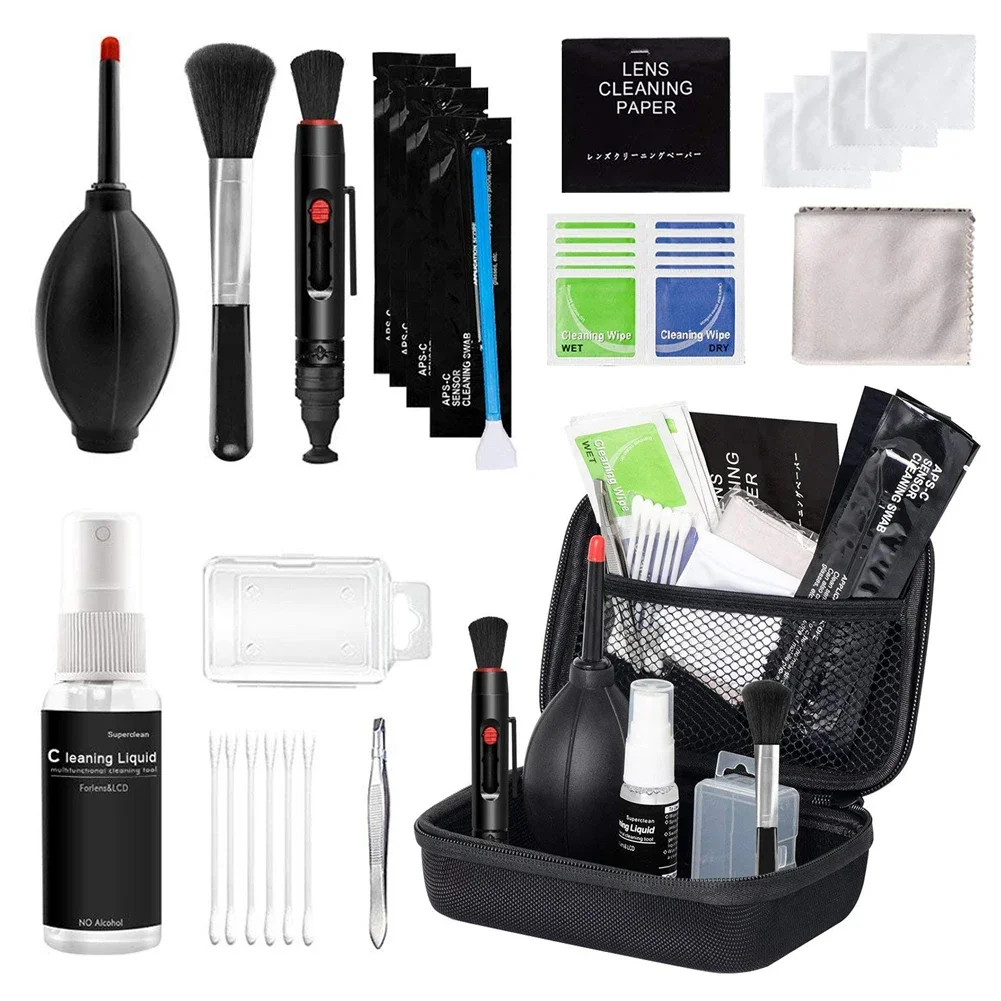 7-47 stücke DSLR Objektiv Kamera Reiniger Kit Digital Kamera Sensor Reinigung Kit SLR DV Kameras Sauber Set für Sony Fujifilm Nikon Canon Image