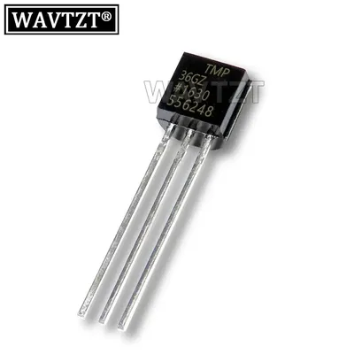 5pcs 100% neuer tmp36gt9z tmp36gz tmp36 bis-92 igmopnrq Temperatur sensor Transistor Chipsatz Image