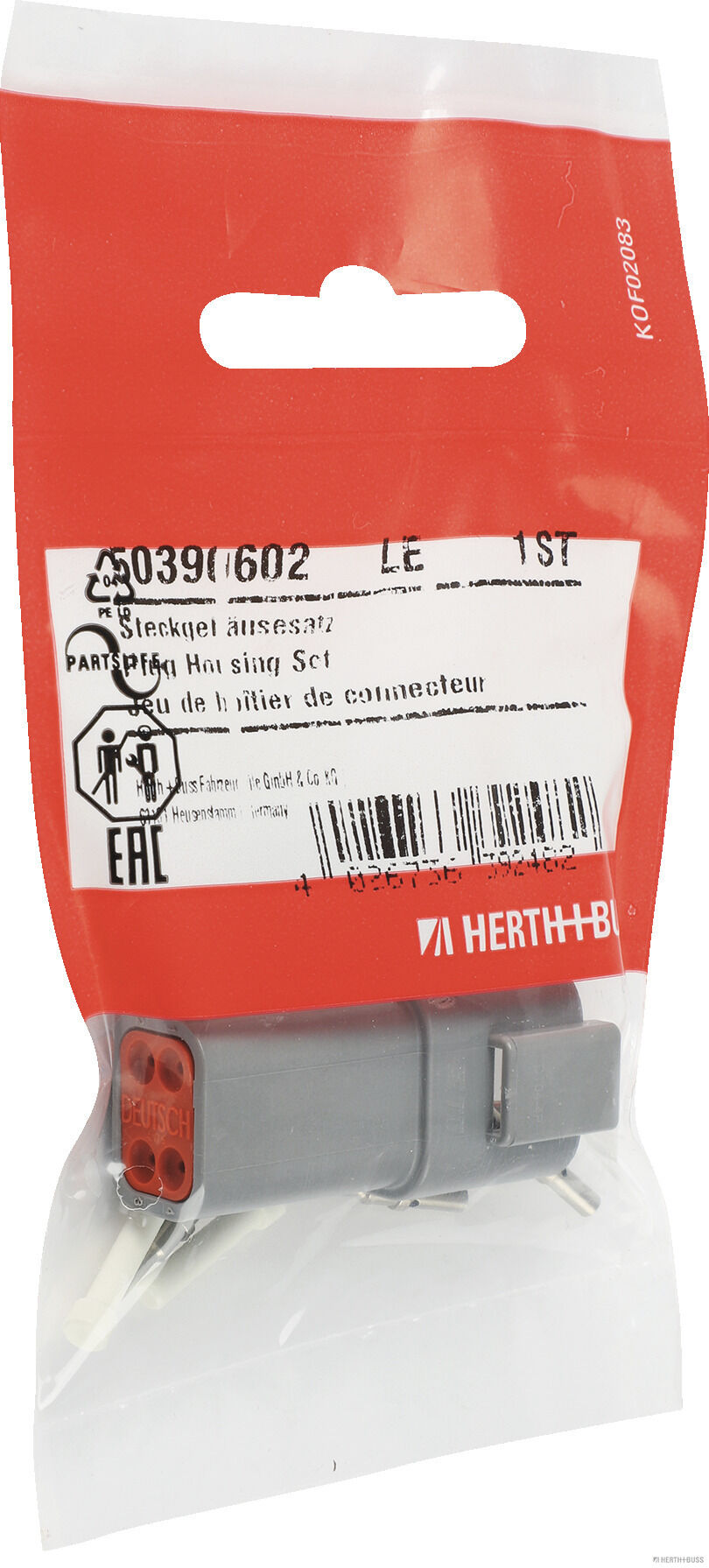 HERTH+BUSS ELPARTS Steckgehäusesatz 50390602 Image