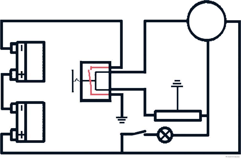 HERTH+BUSS ELPARTS Hauptschalter, Batterie 70465066 Image