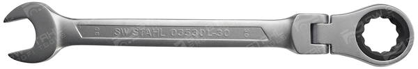 SWSTAHL Ratschen-Ringgabelschlüssel 03530L-30 Image