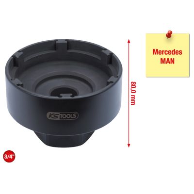 KS TOOLS Nutmutternschlüssel 450.0169 Image